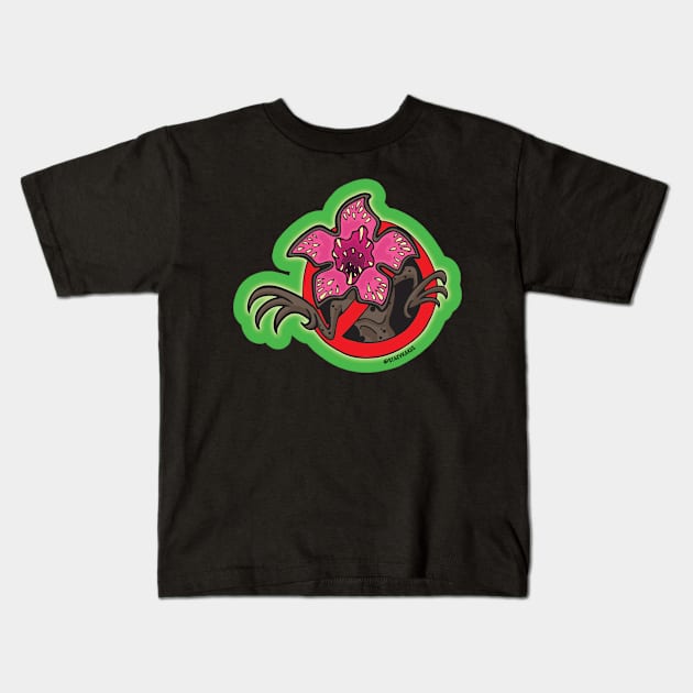 Demogorgon Kids T-Shirt by Stacy Kakes